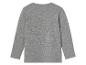 Een grijs T-shirt met lange mouwen.