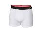 Witte Parkside boxershorts met zwarte en rode tailleband.