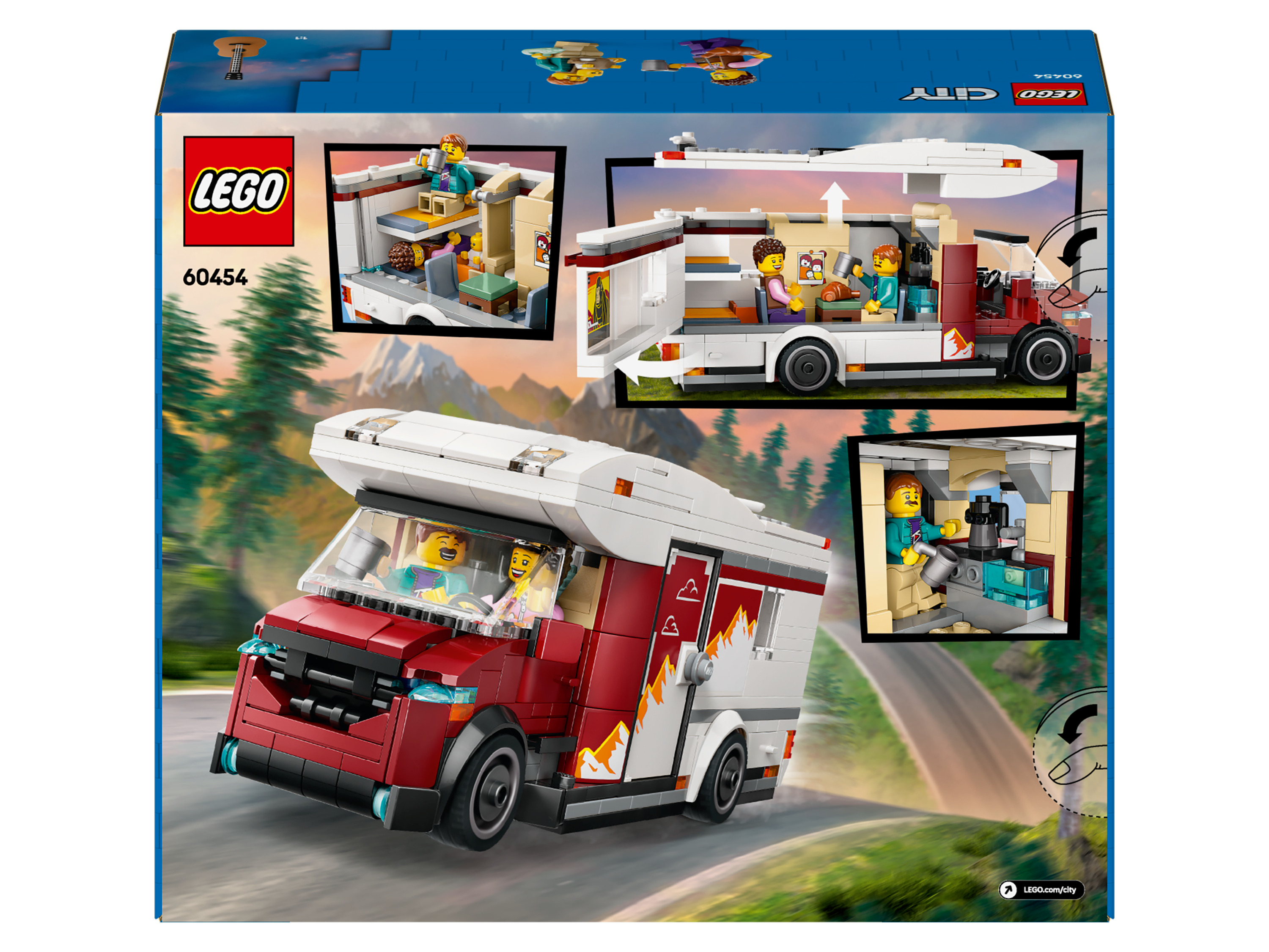 LEGO City Avontuurlijke camper 60454