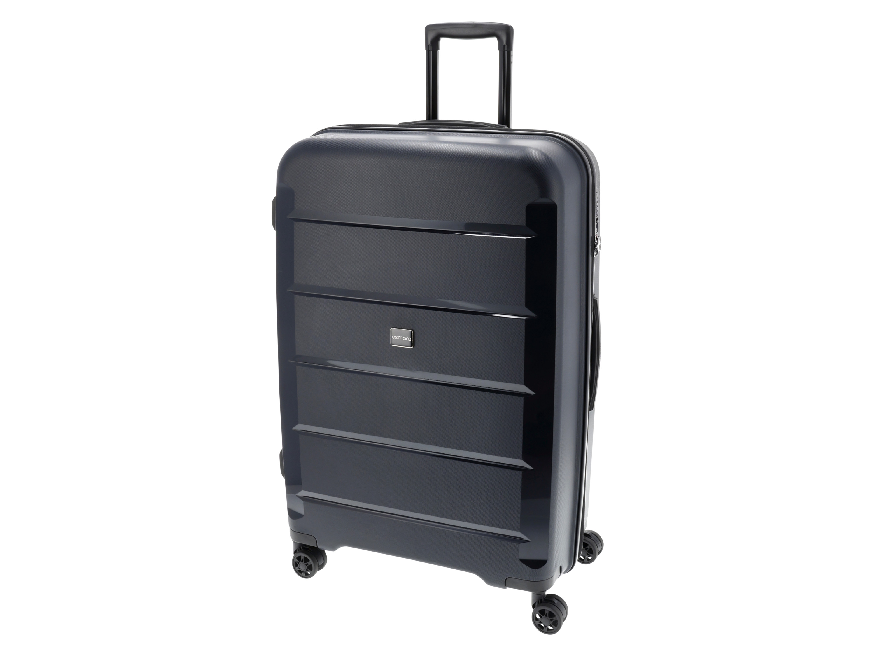 ESMARA Koffer 90 L - zwart - hard