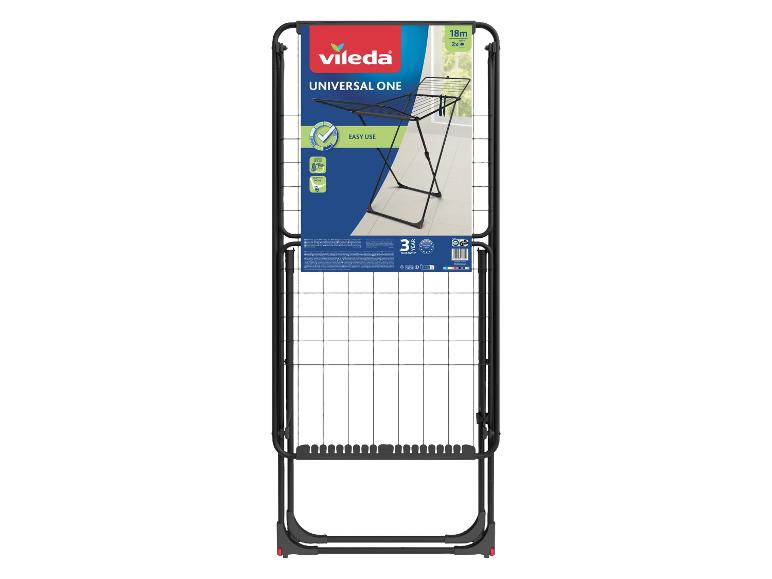 Vileda Universal One droogrek met 18m droogruimte en 3 jaar garantie.