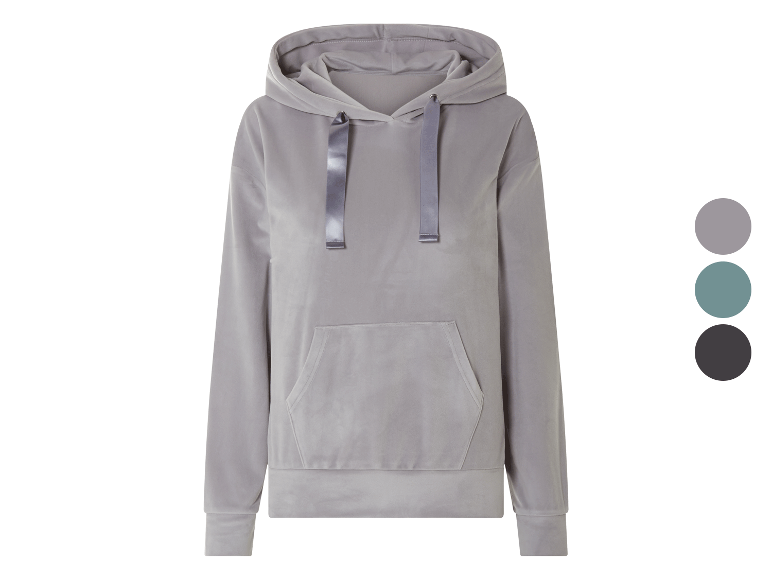 Zachte grijze hoodie in verschillende kleuren.