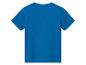Blauw kinder t-shirt, achterkant.