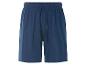 Donkerblauwe pyjama shorts van jersey.