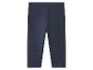 Donkerblauwe katoenen kinderlegging.