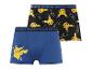 Twee kinderboxershorts met cartoonfiguren en de tekst 'PIKACHU!' op de tailleband.