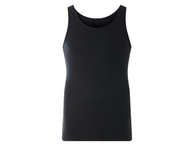 Eenvoudig zwart tanktop.