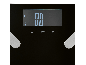 Detailopname van een digitale personenweegschaal die 0,0 kg aangeeft.