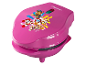 Roze mini wafelmaker Besttron met Paw Patrol ontwerp.