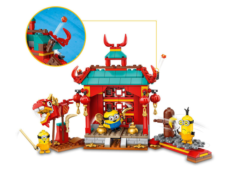 Ga naar volledige schermweergave: LEGO® Minions Minions Kung Fu Tempel - afbeelding 3