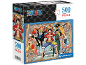 One Piece-puzzel van 500 stukjes met anime-personages voor een kaart.