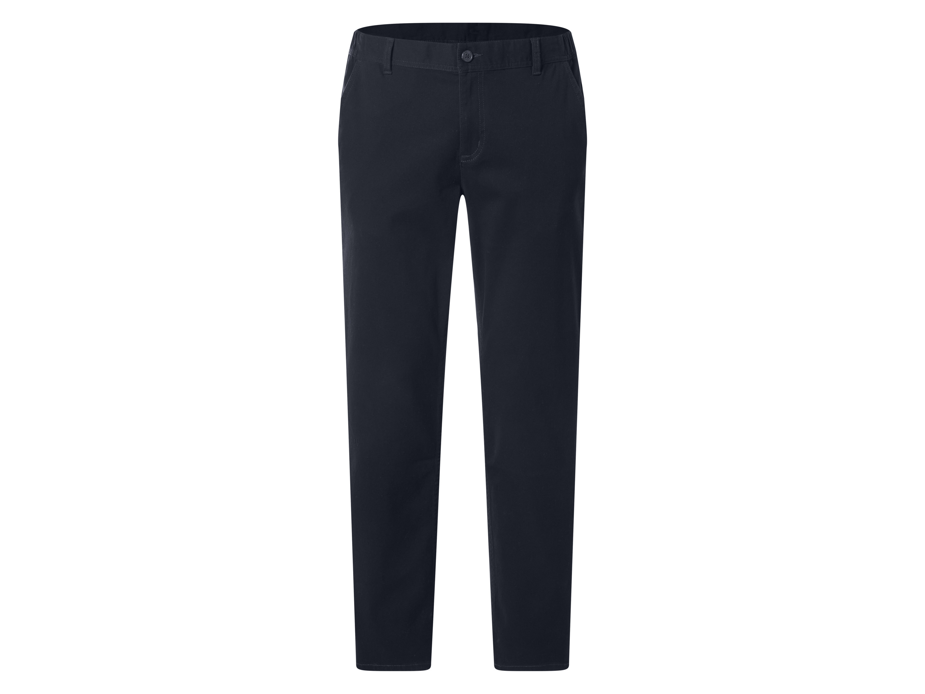 esmara Men Heren chino - Slim fit (Marineblauw, M)