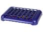 Connect 4 spel met blauw rooster en rode en gele schijven