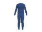 Blauwe thermokleding set met lange mouwen en legging.
