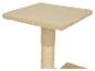 Katten krabpaal met plateau, beige.