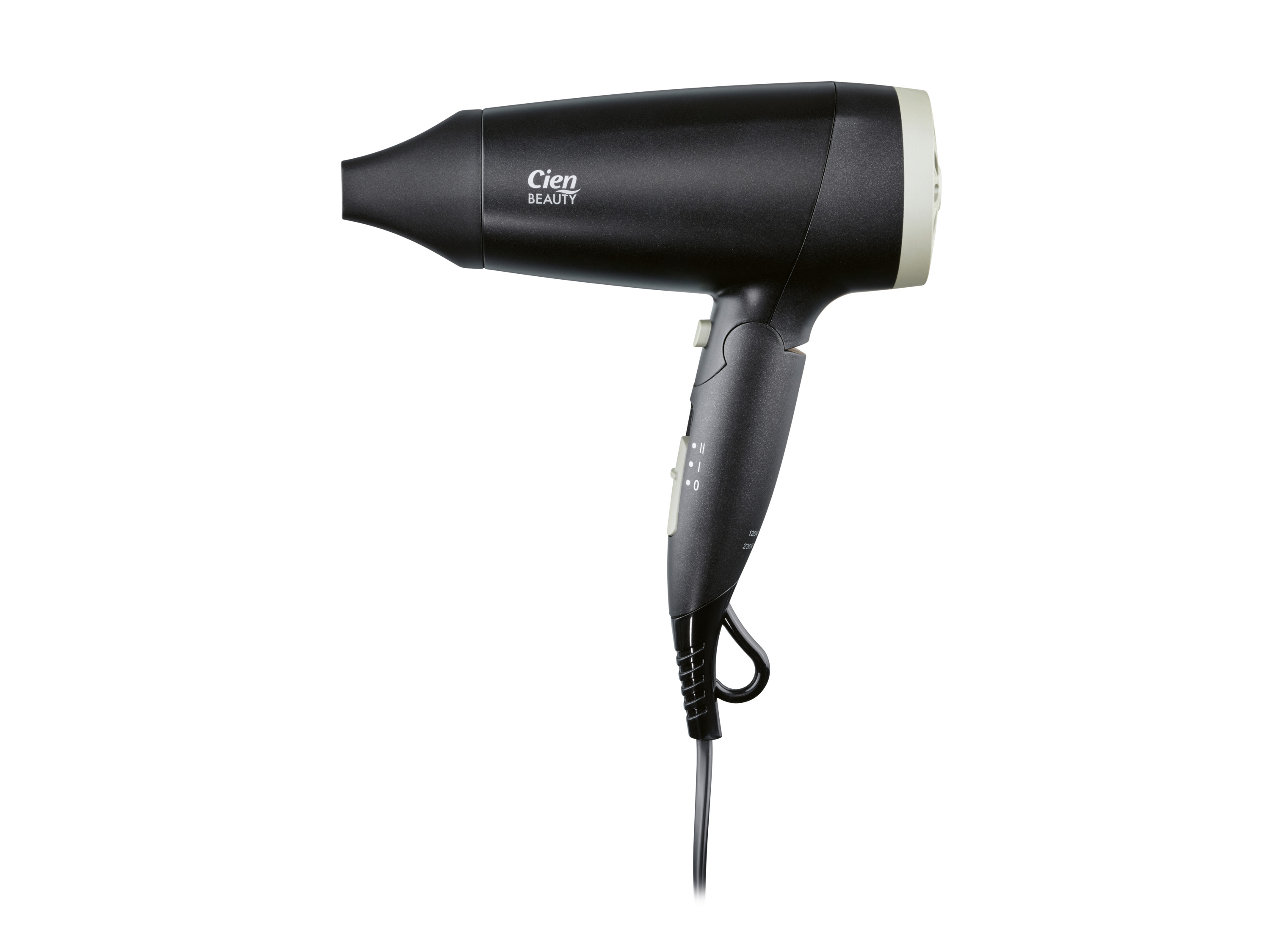 CIEN BEAUTY Reisföhn (Zwart)