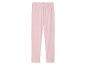 Roze leggings met hartjesprint