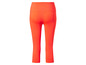 Oranje capri-leggings voor dames