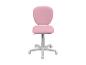 Roze kinderbureaustoel met wielen