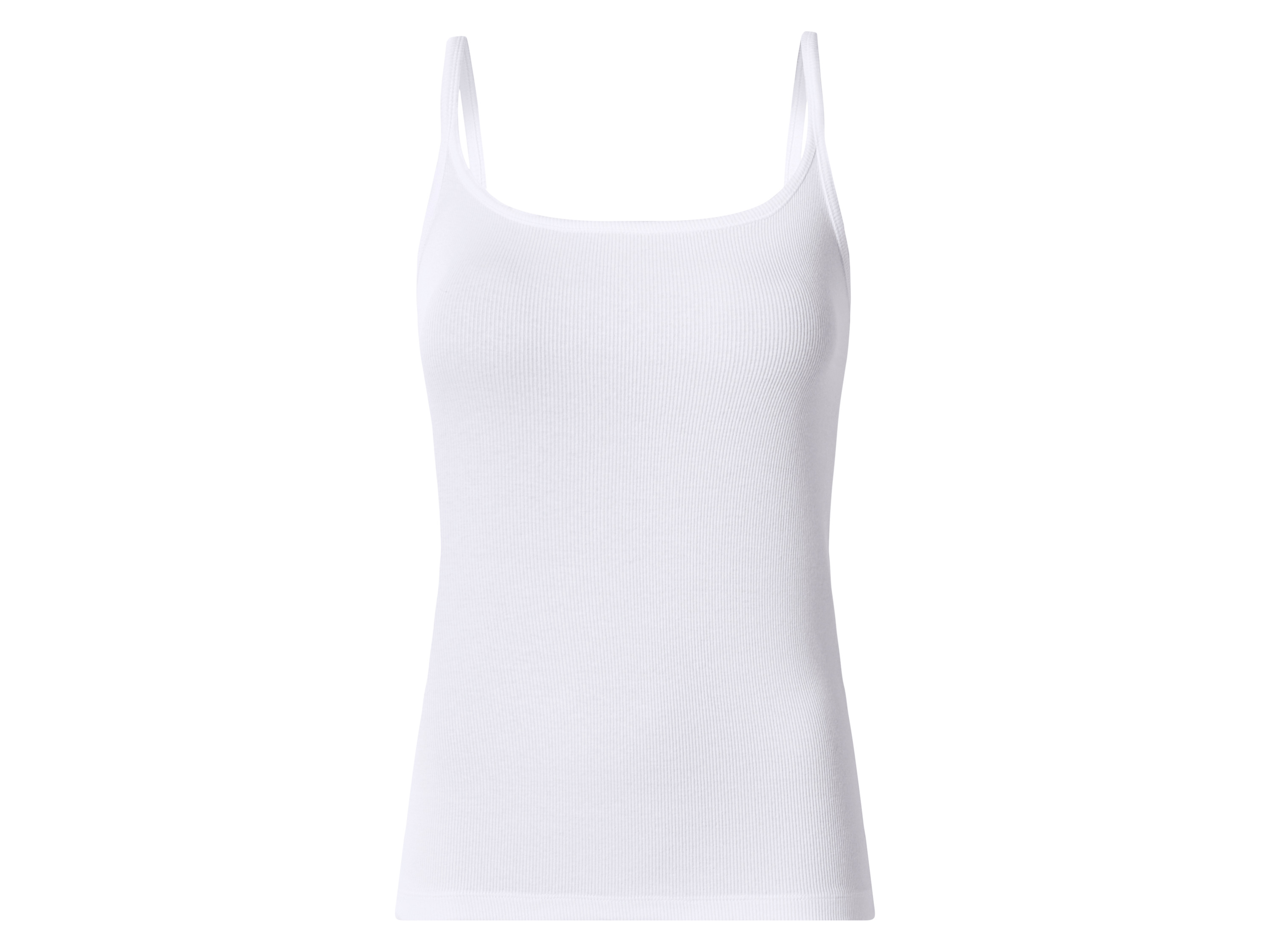 esmara Dames spaghettitop (Wit, L (44/46))