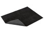 Zwarte deurmat met antislip onderkant