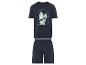 Paradise Beach pyjama: T-shirt en short, surf thema.