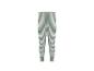 Groen-wit gestreepte babypyjama broek