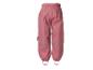 Roze waterdichte kinderbroek met reflecterende details