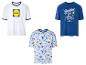 Lidl T-shirts: logo, ontbijt en boodschappen designs.