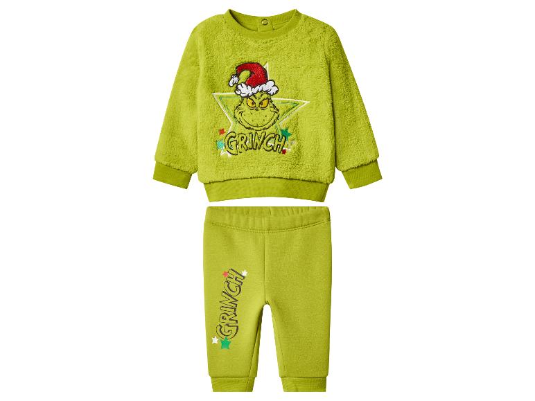 Grinch kinder set: groen sweatshirt en joggingbroek
