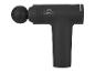 Zwart massagepistool met ronde kop