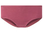 Een roze katoenen onderbroek.