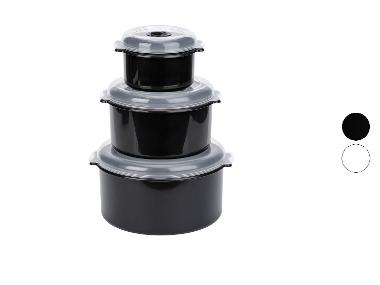 LIVARNO home Set magnetronbakjes met deksel