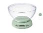 SilverCrest keukenweegschaal met kom in mintgroen