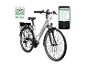Zündapp Z802 700c dames trekking e-bike met Ananda Ride App integratie.