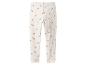 Witte leggings met bloemenprint