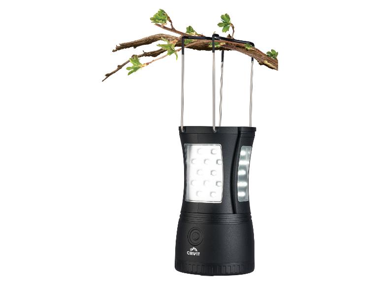 Crivit hanglamp met LED-verlichting, perfect voor kamperen.