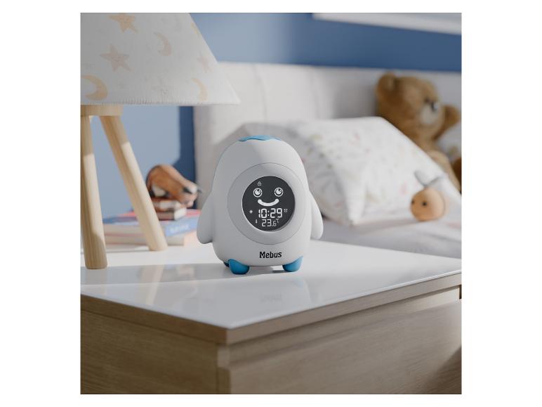 Mebius penguin-vormige wekker, kinderkamer decoratie.