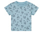 Blauw baby t-shirt met muizen print.