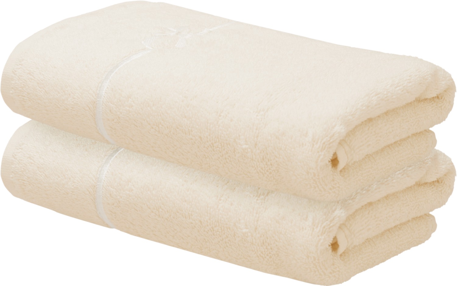 LIVARNO Handdoeken, 2 stuks, 50 x 100 cm (Wit)
