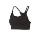 Zwarte sportbeha met verstelbare bandjes