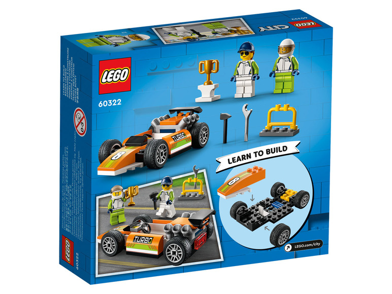 Ga naar volledige schermweergave: LEGO® City Raceauto - afbeelding 2