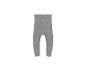 Grijze katoenen baby legging