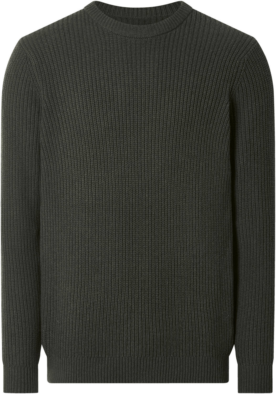 ESMARA MEN Heren grofgebreide trui (Groen, L)