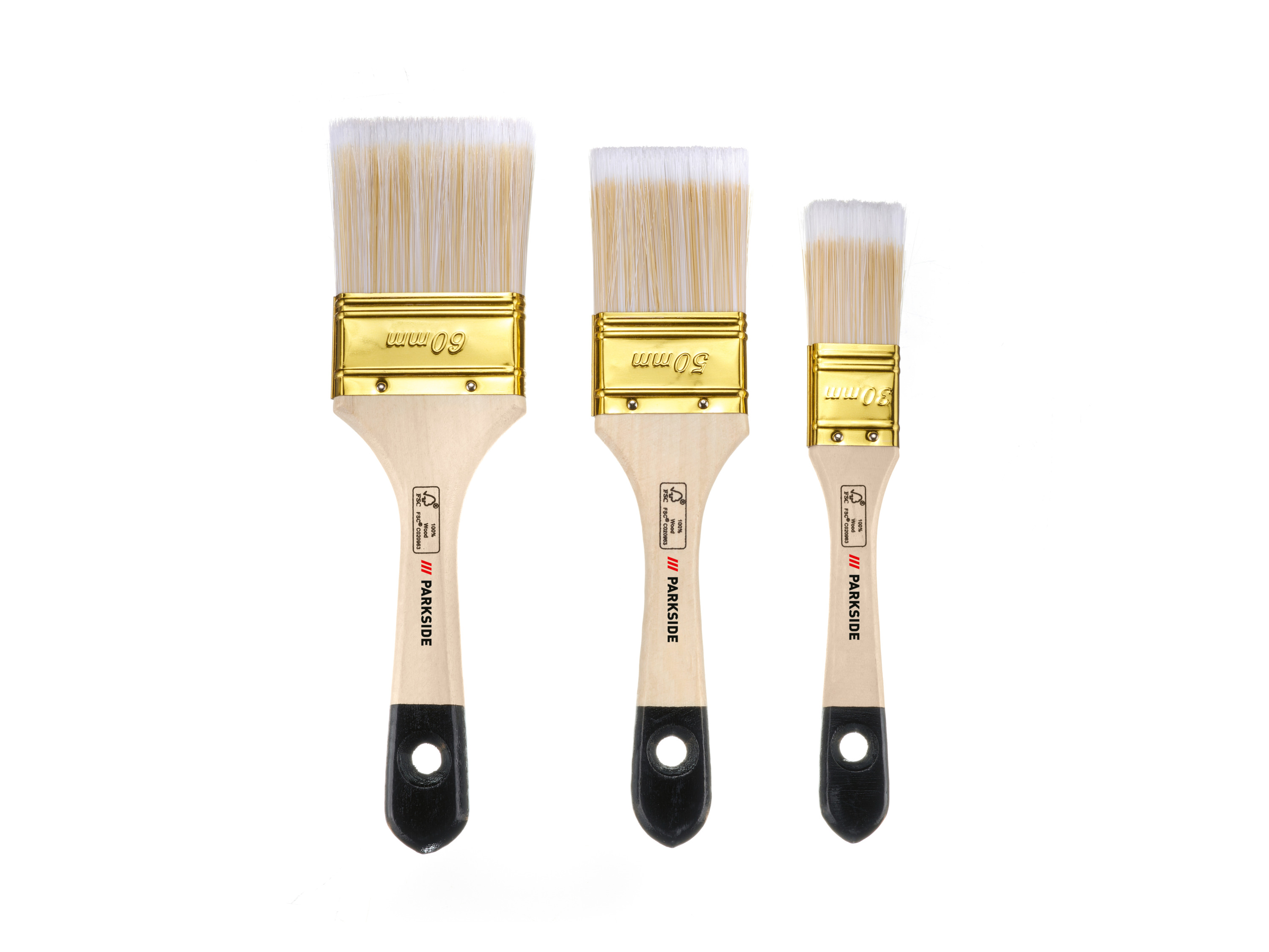 PARKSIDE Kwastenset 3-delig (Olie)