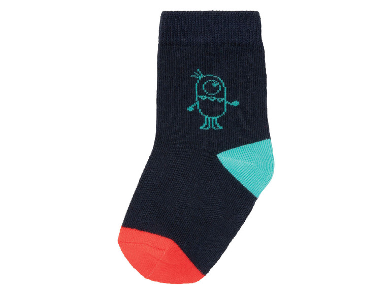 Ga naar volledige schermweergave: lupilu® Peuters jongens sokken, 7 paar, met bio-katoen - afbeelding 5