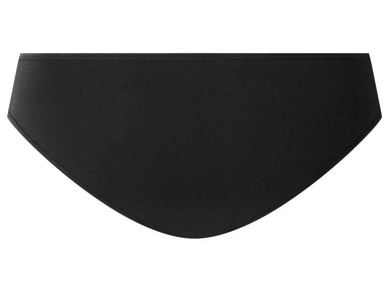 Zwarte hoog getailleerde damesonderbroek