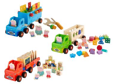 Houten vrachtwagen