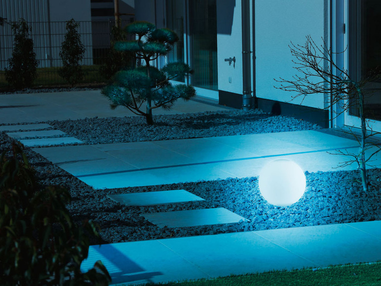 Ga naar volledige schermweergave: LIVARNO home LED-buitenlamp Ø50 cm RGB - Zigbee Smart Home - afbeelding 10