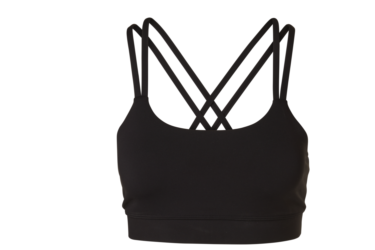 CRIVIT Dames sport-bh, light support (Zwart, L (44/46))